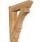Ekena Millwork Balboa Slat Rough Sawn Outlooker, Western Red Cedar, 6"W x 22"D x 26"H OUT06X22X26BOA06RWR - alternate 1